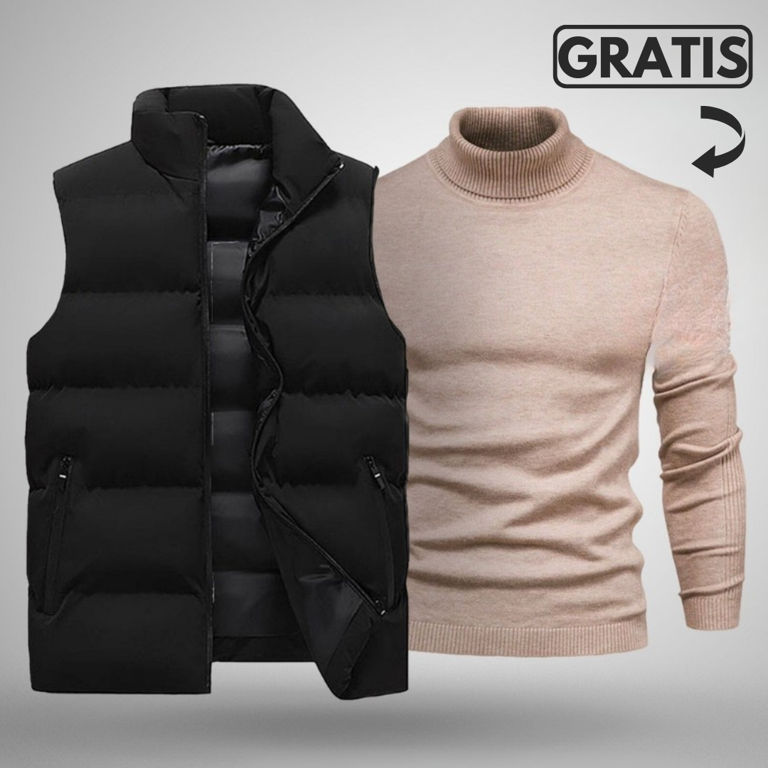 [KAUFE 1 ERHALTE 2] Weste & Gratis Pullover