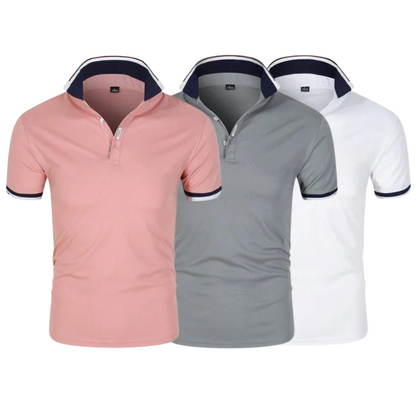 [KAUFE 2 ERHALTE 3] Essential Kit Poloshirts (3er-Pack)