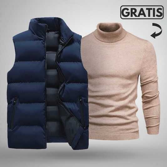 [KAUFE 1 ERHALTE 2] Weste & Gratis Pullover
