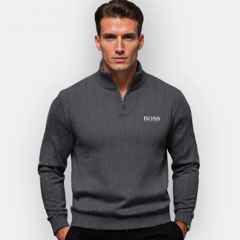 Essentieller Zip-Up-Pullover
