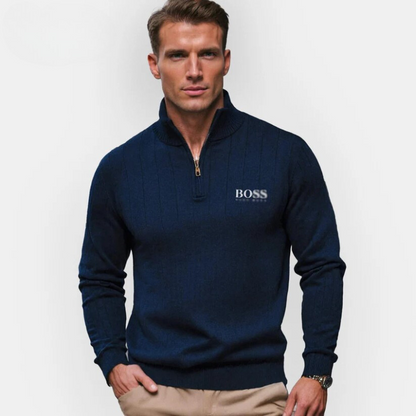 Essentieller Zip-Up-Pullover