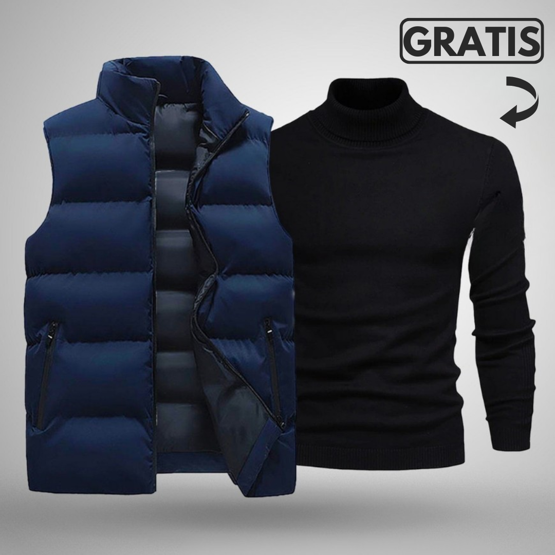 [KAUFE 1 ERHALTE 2] Weste & Gratis Pullover