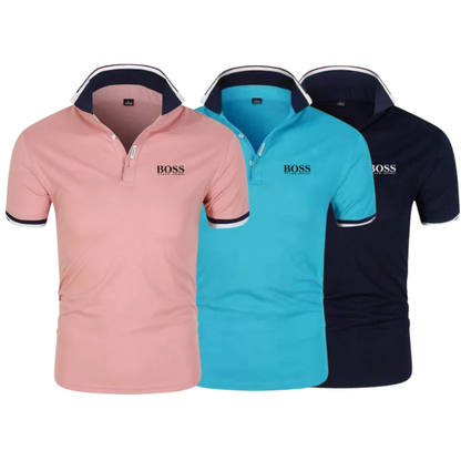 [KAUFE 2 ERHALTE 3] Essential Kit Poloshirts (3er-Pack)