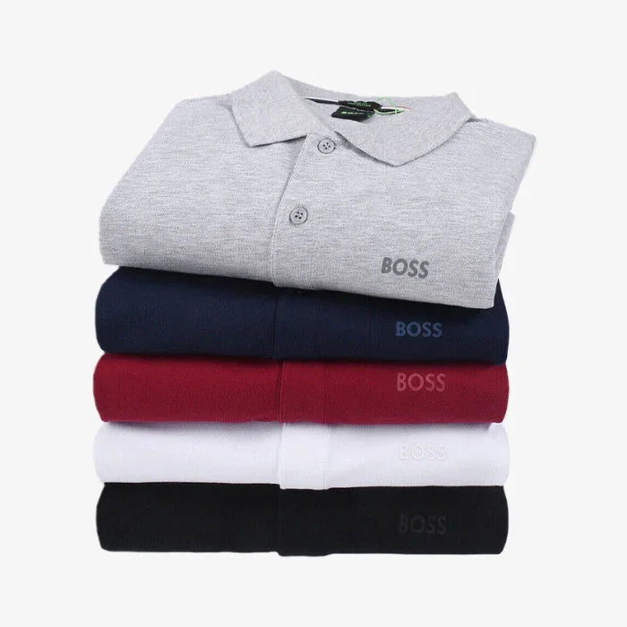 [KAUFE 3 ERHALTE 5] Essential Kit Poloshirts (5er-Pack)