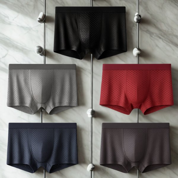 Bambusfaser-Boxershorts (5er-Pack)