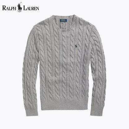 𝑅𝐿 Classic Cable-Knit Sweater