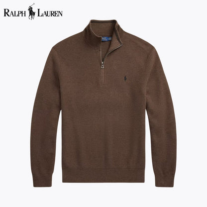 𝑅𝐿 Classic Quarter-Zip Sweater